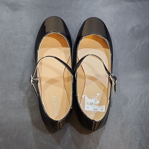 BRAND NEW BAMBOO GITANA ROUND TOE MARY-JANE STYLE FLAT SHOES - Picture 7 of 15